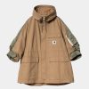 Kvinder Carhartt WIP | Sacai X Carhartt Wip And X Nylon Twill Frakke | Beige / Khaki