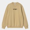 Maend Carhartt WIP | Ink Bleed Sweatshirt | Sable / Tobak (Stenvasket)