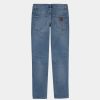 Maend Carhartt WIP | Klondike Pant - Stretch Denim | Bla (Slidt Bleget)