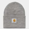 Tilbehor Carhartt WIP | Akryl Ur Hat | Gra Lyng