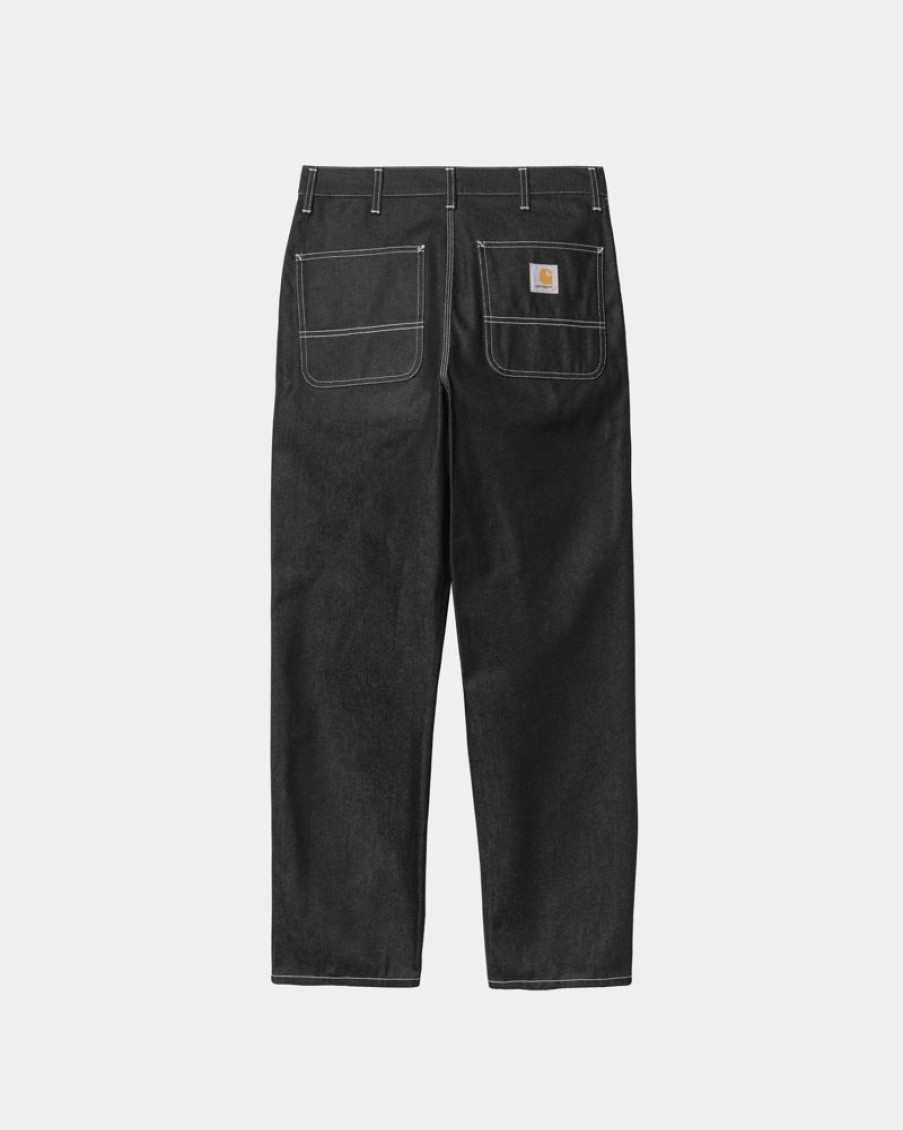 Maend Carhartt WIP | Simple Pant - Denim | Sort (Stiv)