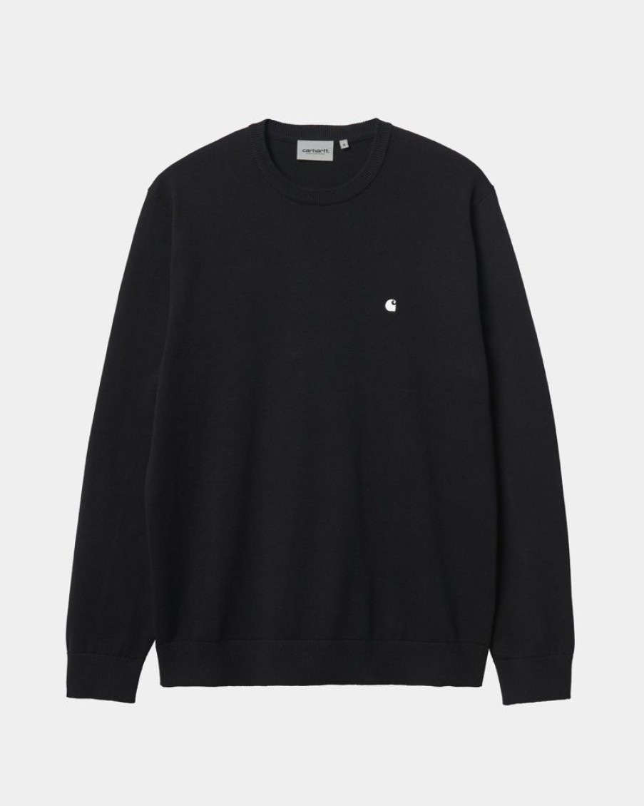 Maend Carhartt WIP | Madison Sweater | Sort