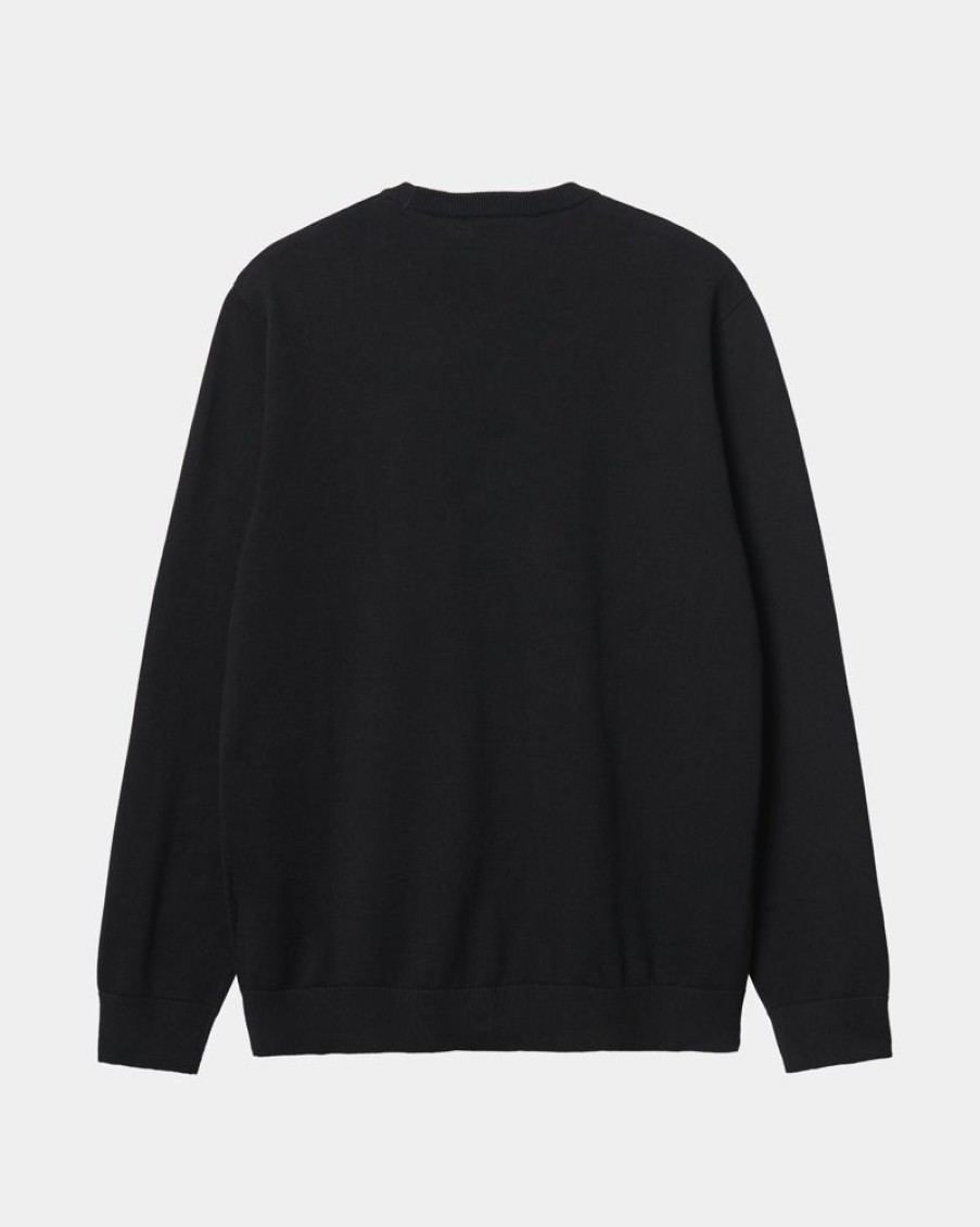 Maend Carhartt WIP | Madison Sweater | Sort