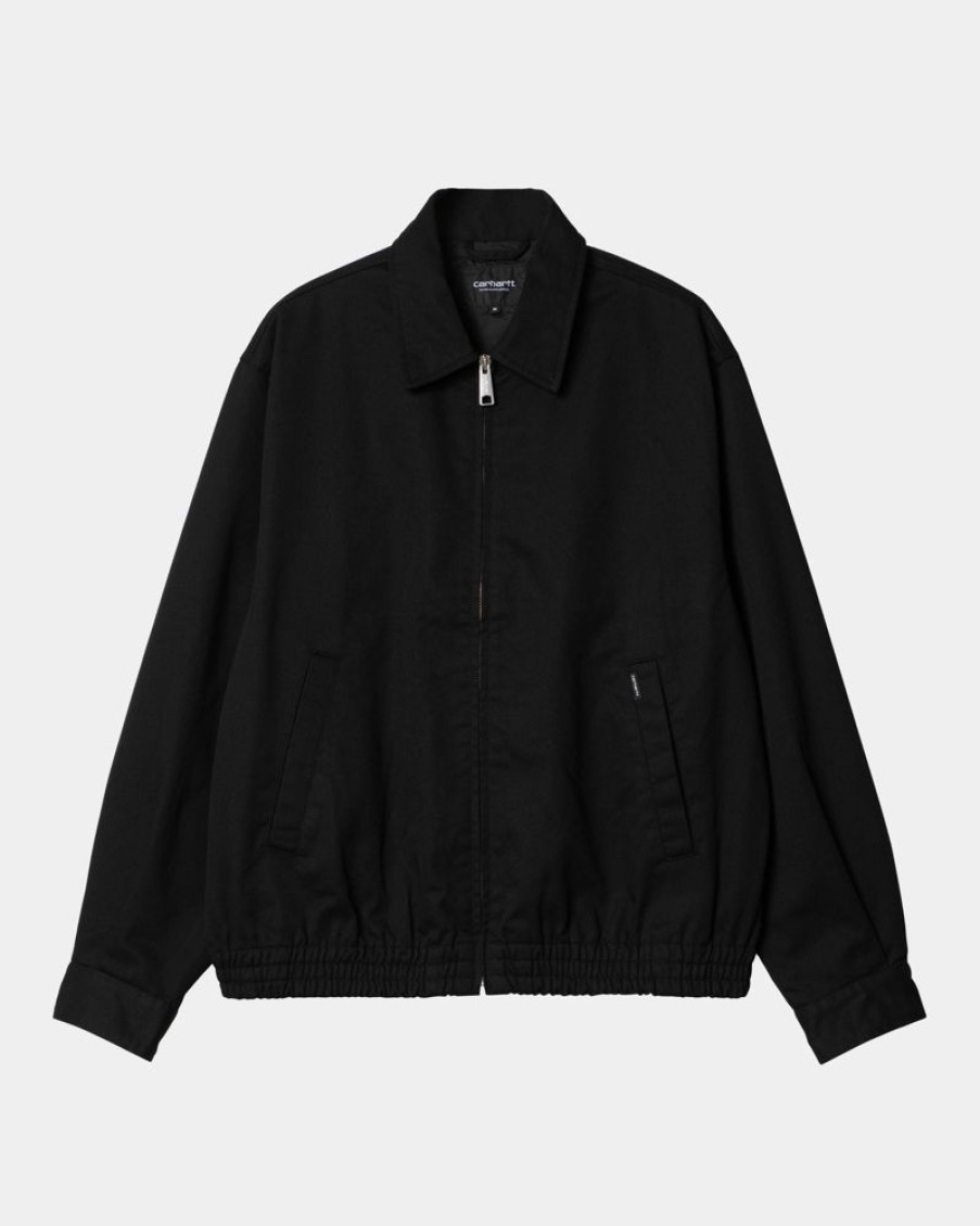 Maend Carhartt WIP | Newhaven Jakke | Sort