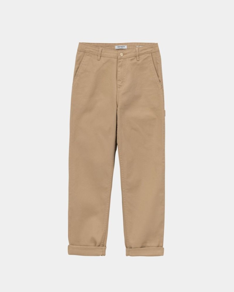 Kvinder Carhartt WIP | Pierce Bukser | Stovet Hamilton Brown