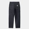 Maend Carhartt WIP | Single Knee Pant - Denim | Bla (Stiv)