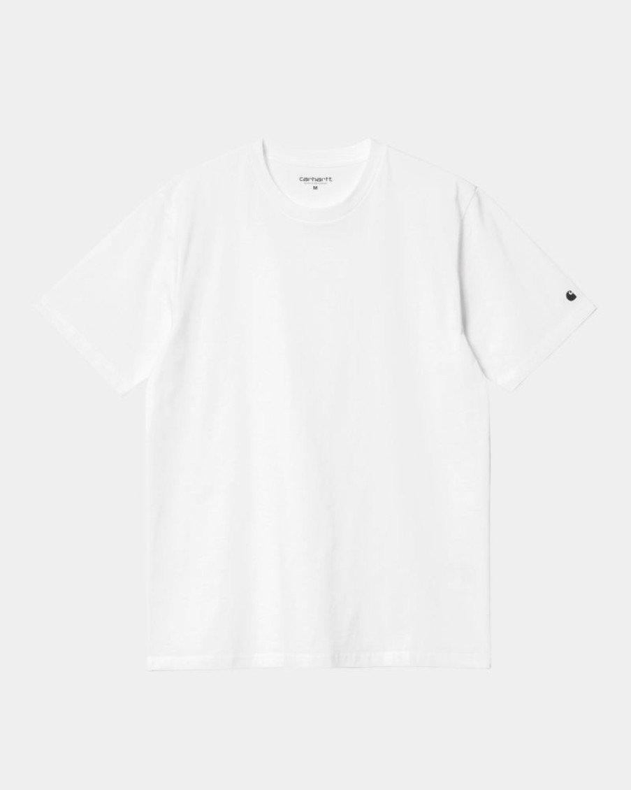 Maend Carhartt WIP | Base T-Shirt | Hvid