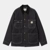 Maend Carhartt WIP | Og Chore Coat (Vinter) - Denim | Sort (Stenvasket)