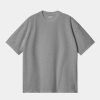 Maend Carhartt WIP | Dawson T-Shirt | Gra Lyng