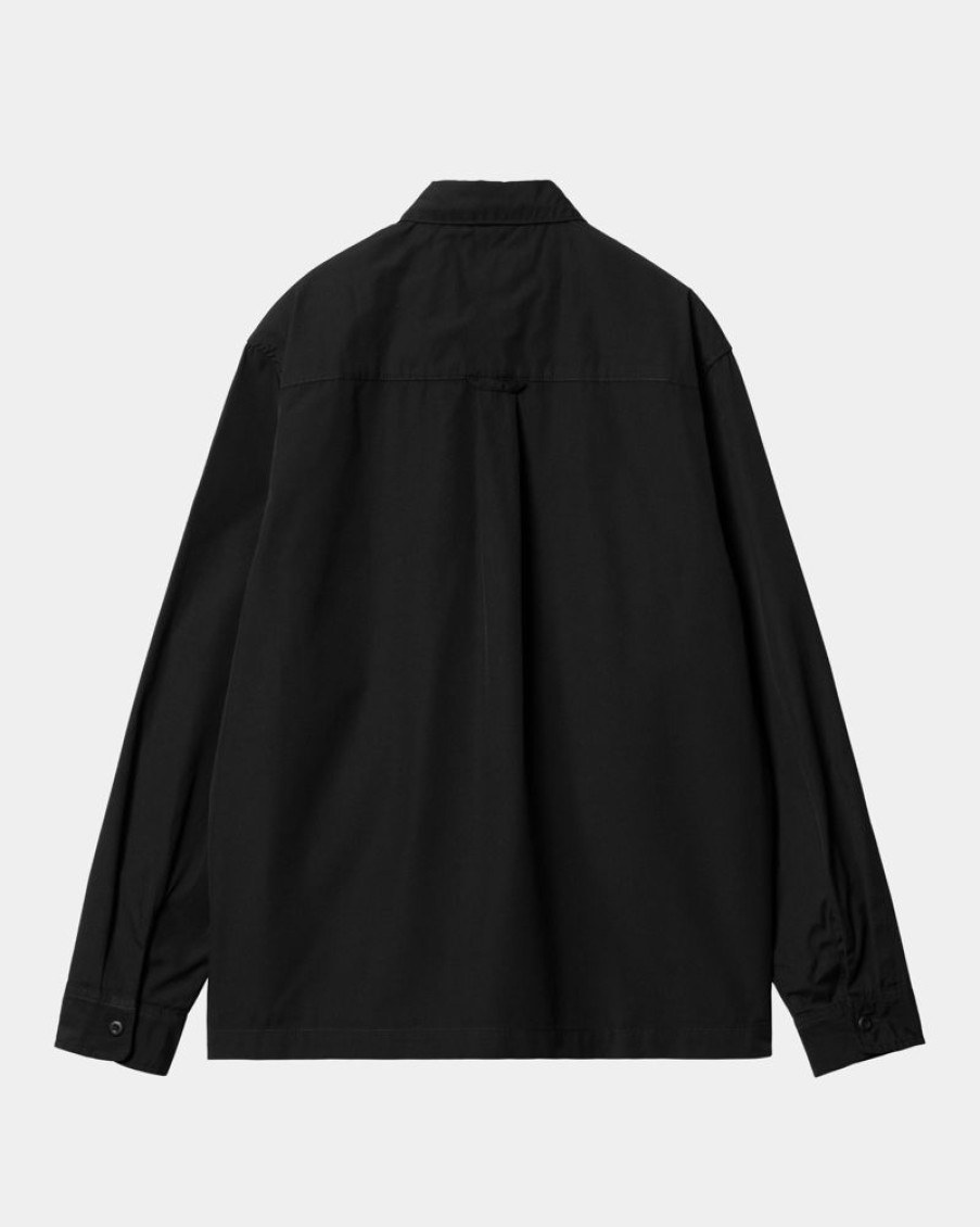 Maend Carhartt WIP | Craft Zip Shirt | Sort