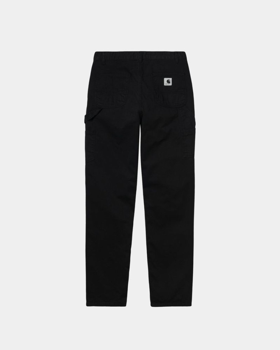 Kvinder Carhartt WIP | Pierce Pant Straight - Boremaskine | Sort