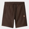 Maend Carhartt WIP | American Script Sweat Short | Tobak