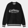 Maend Carhartt WIP | Onyx Sweater | Sort/Voks