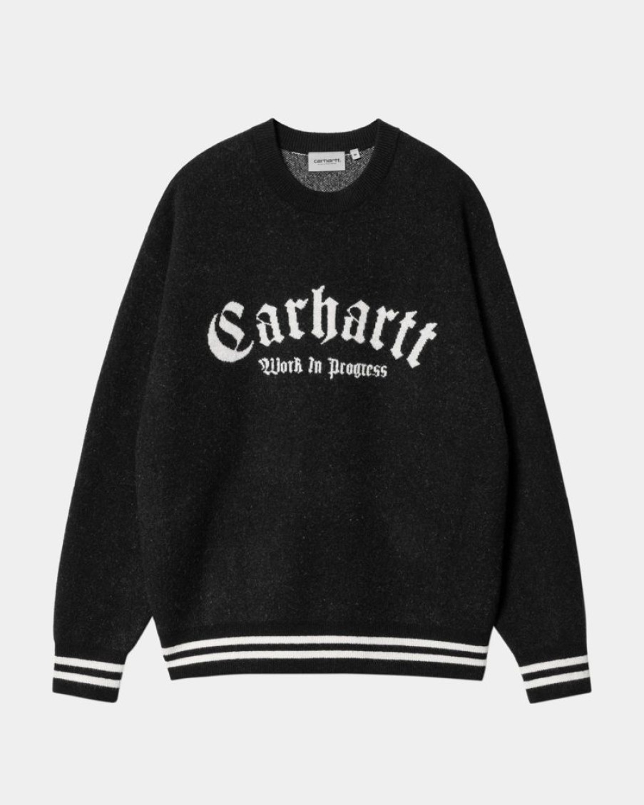 Maend Carhartt WIP | Onyx Sweater | Sort/Voks