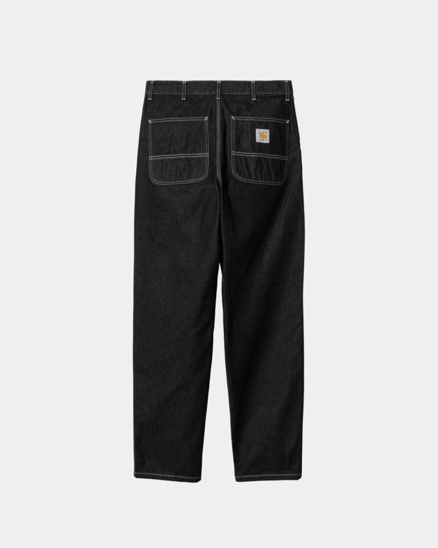 Maend Carhartt WIP | Simple Pant - Denim | Sort (En Vask)