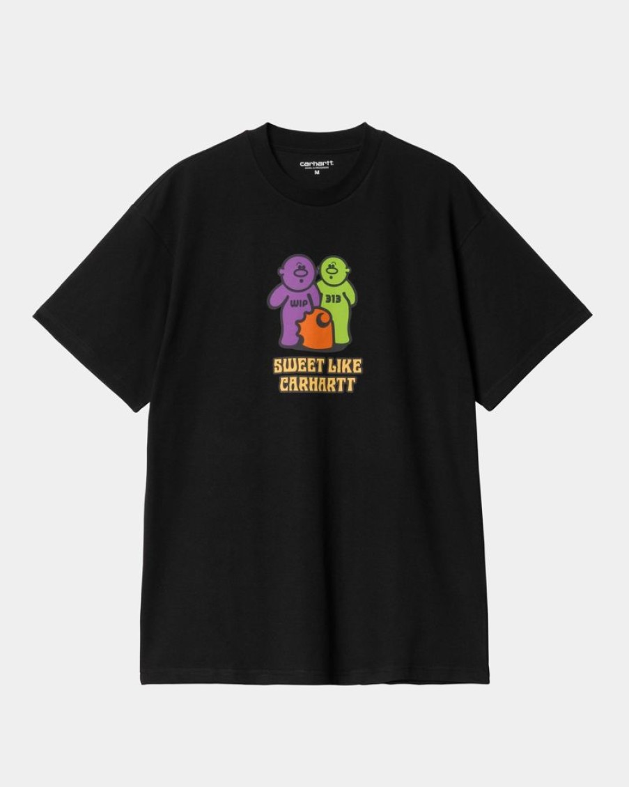 Maend Carhartt WIP | Gummy T-Shirt | Sort