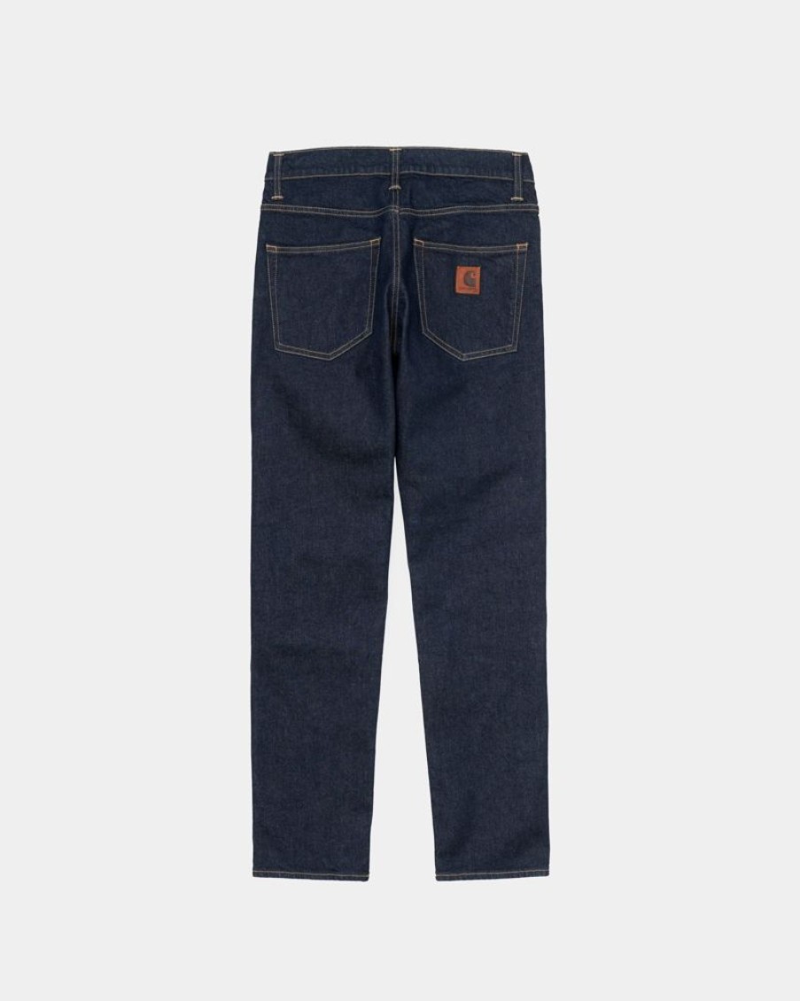 Maend Carhartt WIP | Klondike Pant - Stretch Denim | Bla (Skyllet)