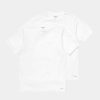 Maend Carhartt WIP | Standard T-Shirt Med Rund Hals (2 Pack) | Hvid + Hvid