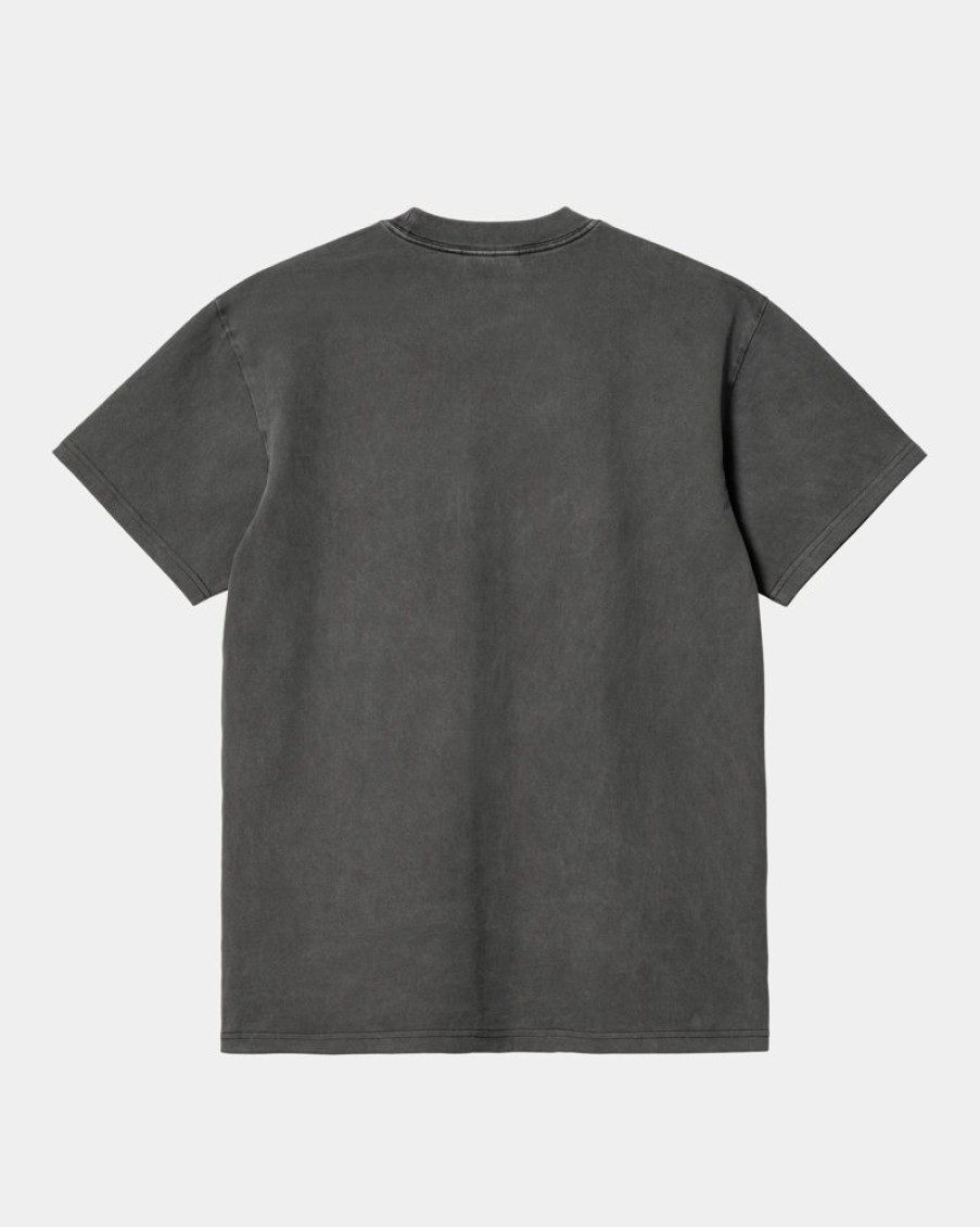 Maend Carhartt WIP | Duster T-Shirt | Sort (Beklaedningsgenstand Farvet)