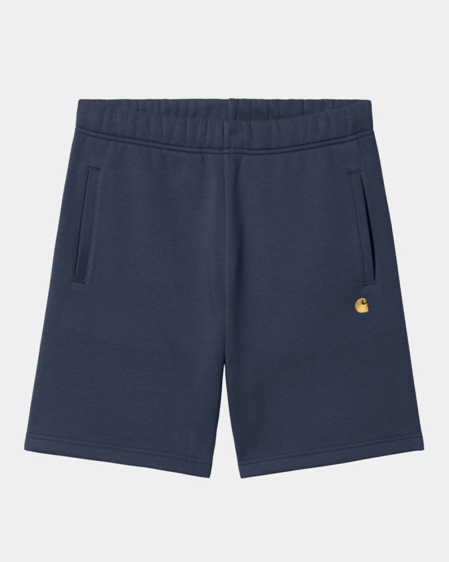 Maend Carhartt WIP | Chase Sweat Short | Bla