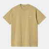 Maend Carhartt WIP | Script Broderi T-Shirt | Agat