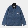 Maend Carhartt WIP | Og Chore Coat (Vinter) - Denim | Bla (Stenvasket)