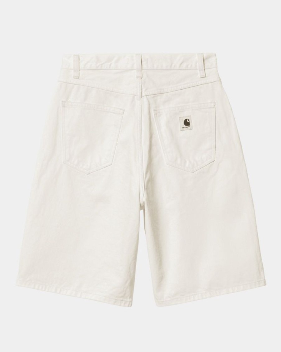 Kvinder Carhartt WIP | Brandon Shorts Til Kvinder | Hvid