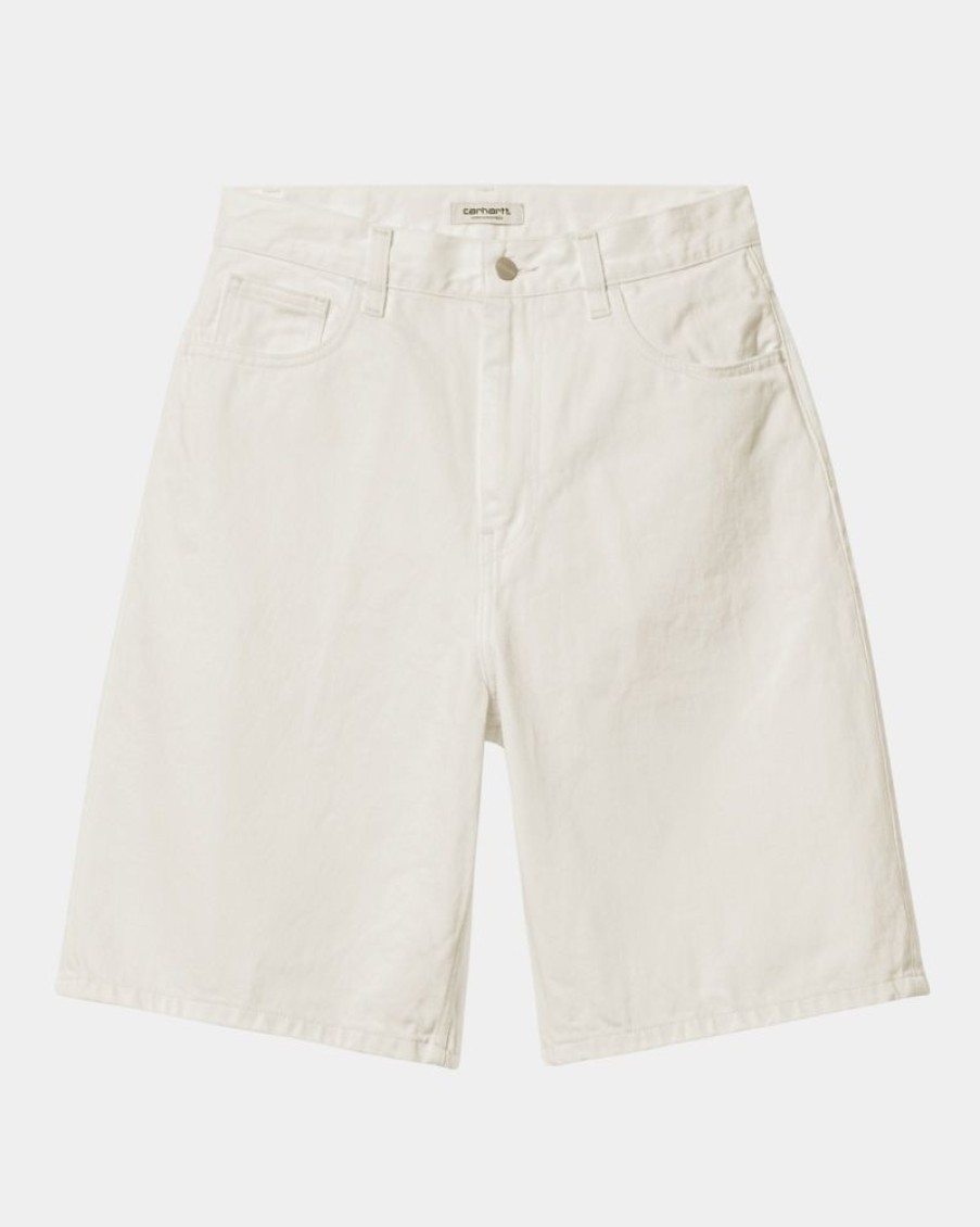 Kvinder Carhartt WIP | Brandon Shorts Til Kvinder | Hvid