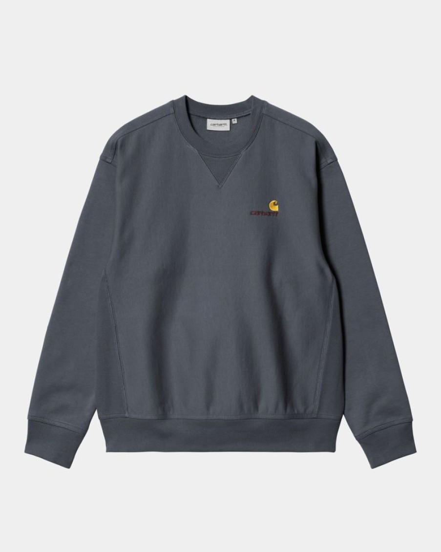 Maend Carhartt WIP | American Script Sweatshirt | Zeus