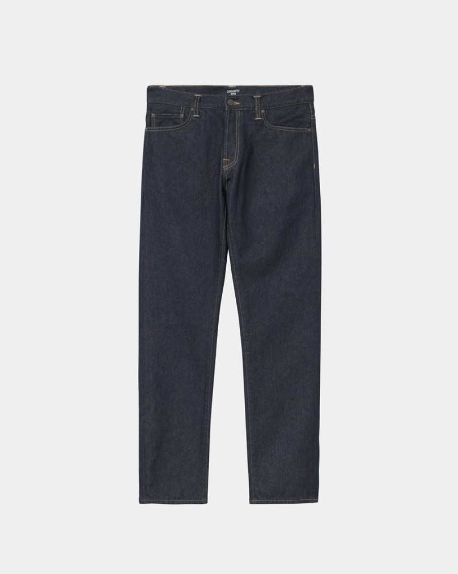 Maend Carhartt WIP | Klondike Pant - Maitland Denim | Bla (En Vask)