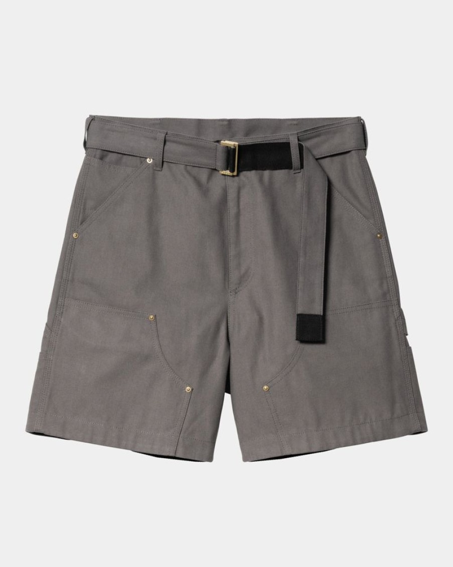 Maend Carhartt WIP | Sacai X Carhartt Wip Duck Shorts | Gra