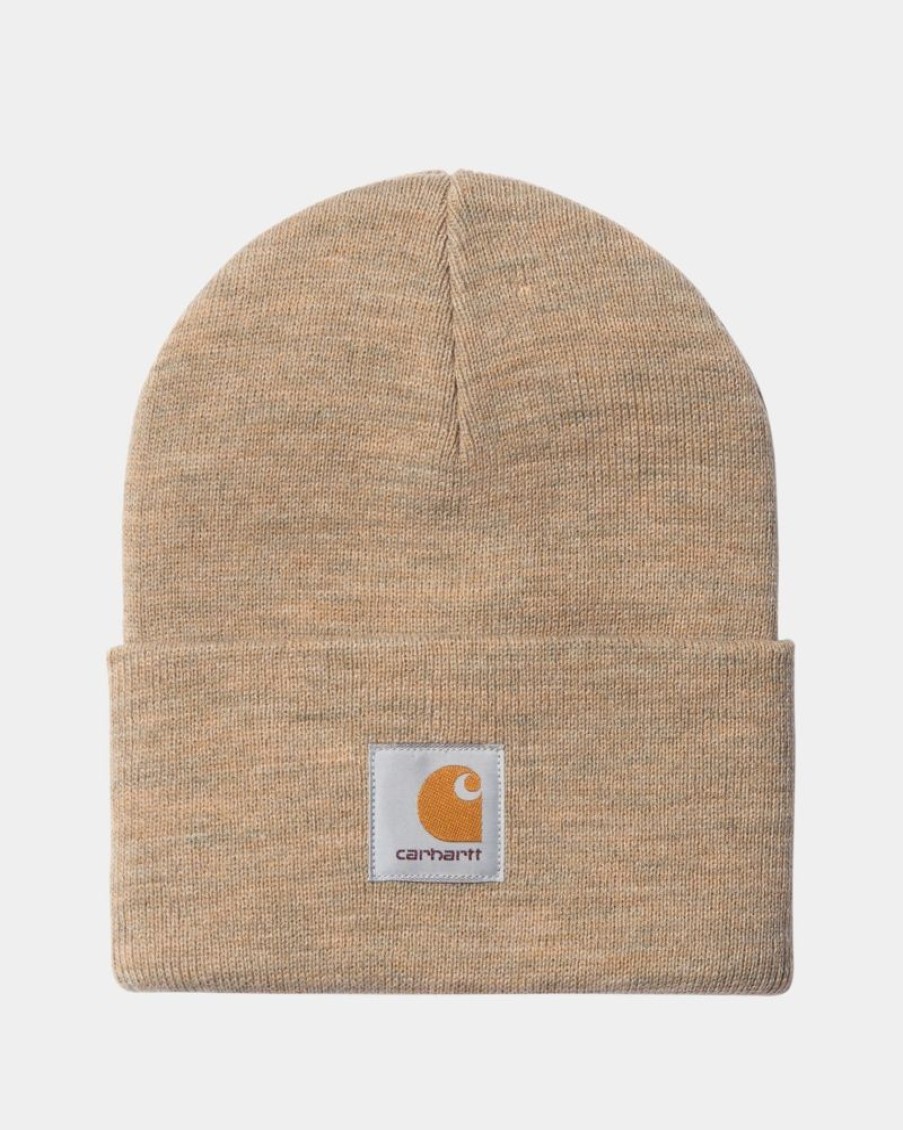 Tilbehor Carhartt WIP | Akryl Ur Hat | Laeder Heather