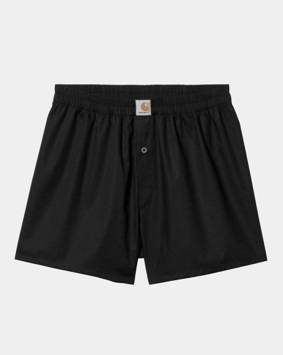 Maend Carhartt WIP | Bomuld Boxer | Sort