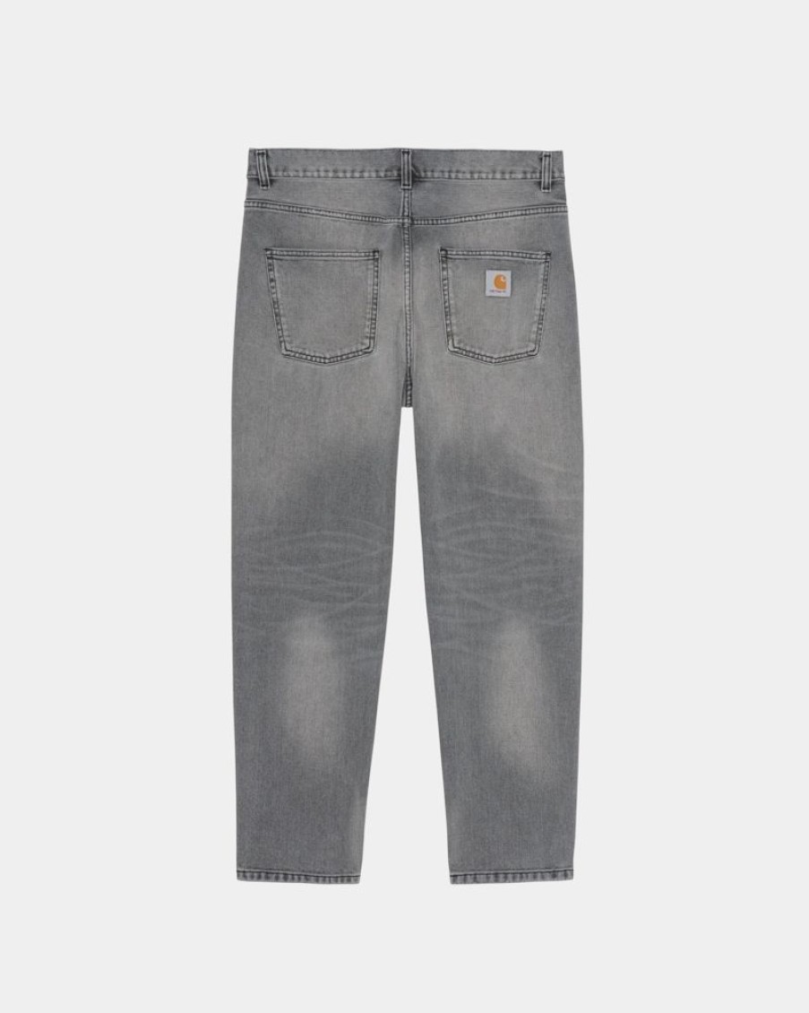 Maend Carhartt WIP | Newel Pant | Sort (Let Brugt Vask)