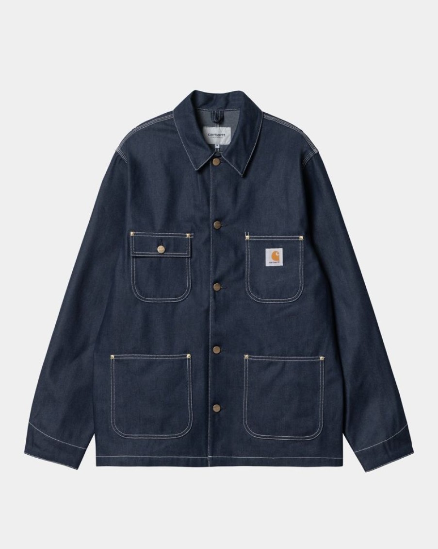 Maend Carhartt WIP | Og Chore Coat (Forar) | Bla (Stiv)