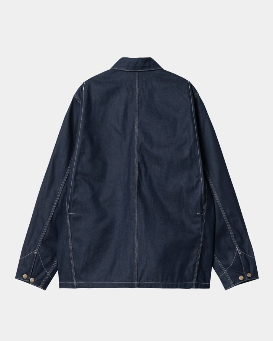 Maend Carhartt WIP | Og Chore Coat (Forar) | Bla (Stiv)