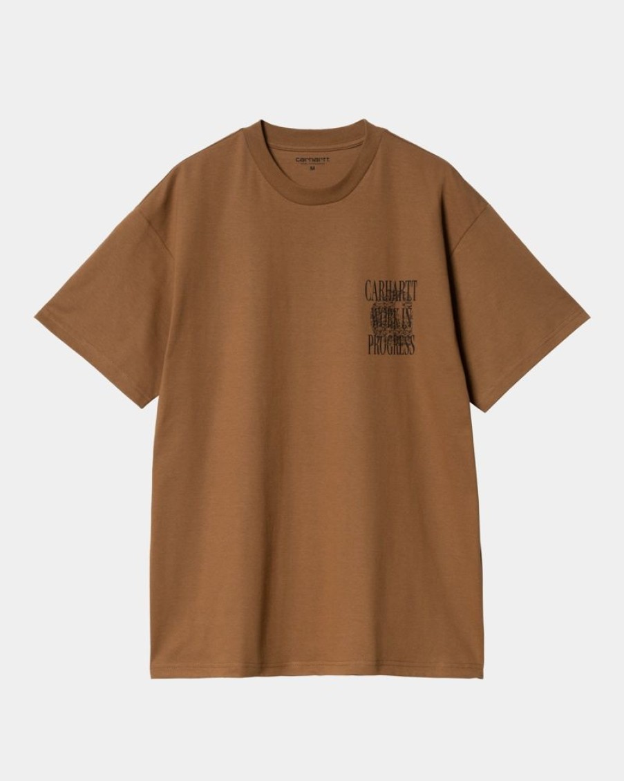 Maend Carhartt WIP | Altid En Wip T-Shirt | Hamilton Brown