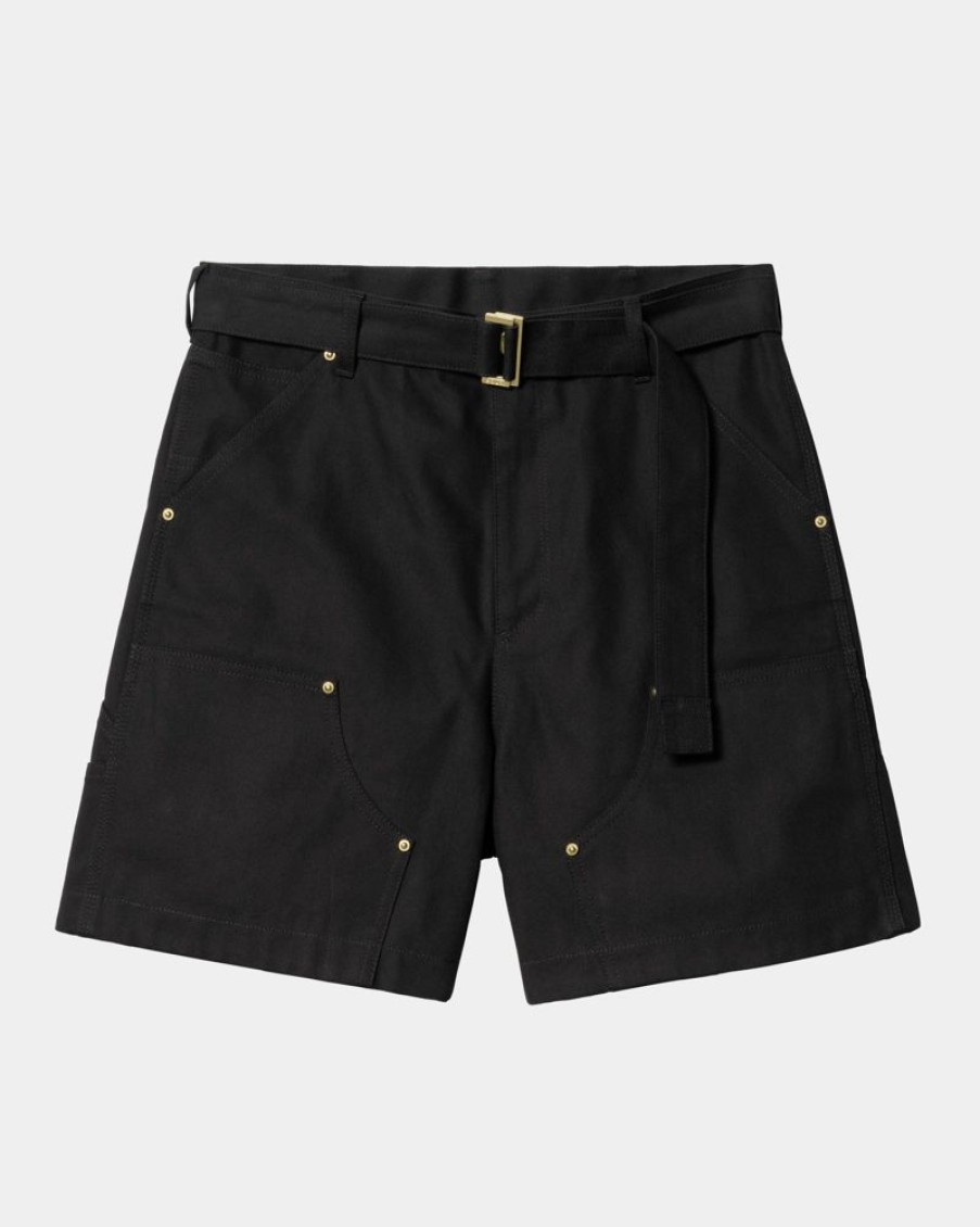 Maend Carhartt WIP | Sacai X Carhartt Wip Duck Shorts | Sort