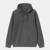 Maend Carhartt WIP | Duster Sweatshirt Med Haette | Sort (Beklaedningsgenstand Farvet)