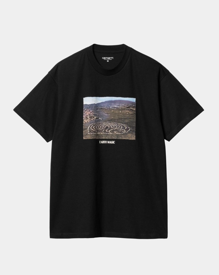 Maend Carhartt WIP | Earth Magic T-Shirt | Sort