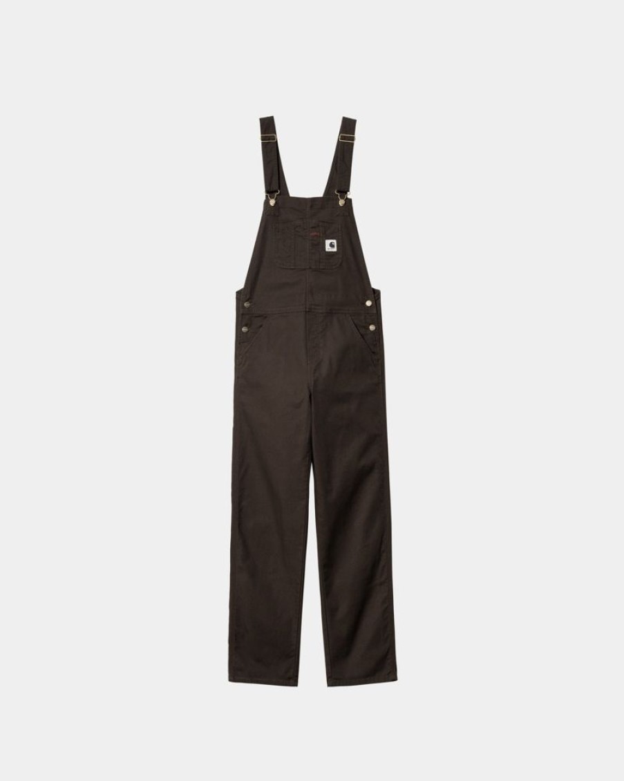 Kvinder Carhartt WIP | Damesmaek Overall Lige | Tobak