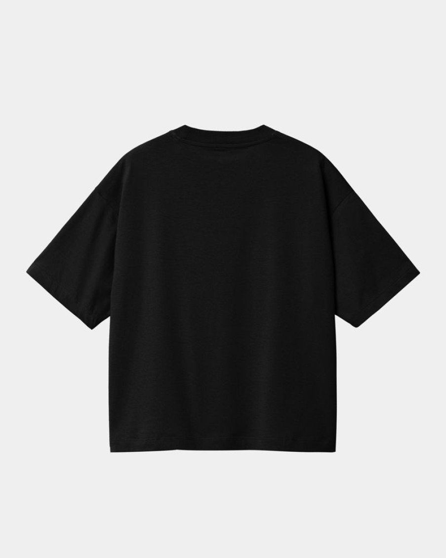 Kvinder Carhartt WIP | Chester T-Shirt | Sort