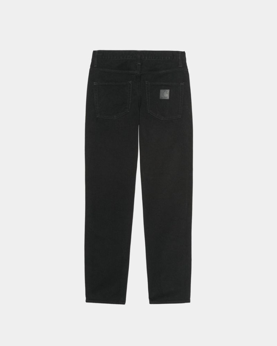 Maend Carhartt WIP | Klondike Pant - Maitland Denim | Sort (En Vask)