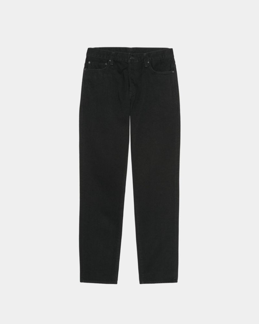 Maend Carhartt WIP | Klondike Pant - Maitland Denim | Sort (En Vask)