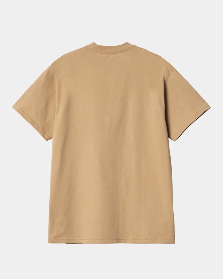 Maend Carhartt WIP | Spree Halvtone T-Shirt | Stovet Hamilton Brown