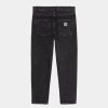 Maend Carhartt WIP | Newel Pant | Sort (Stenvasket)