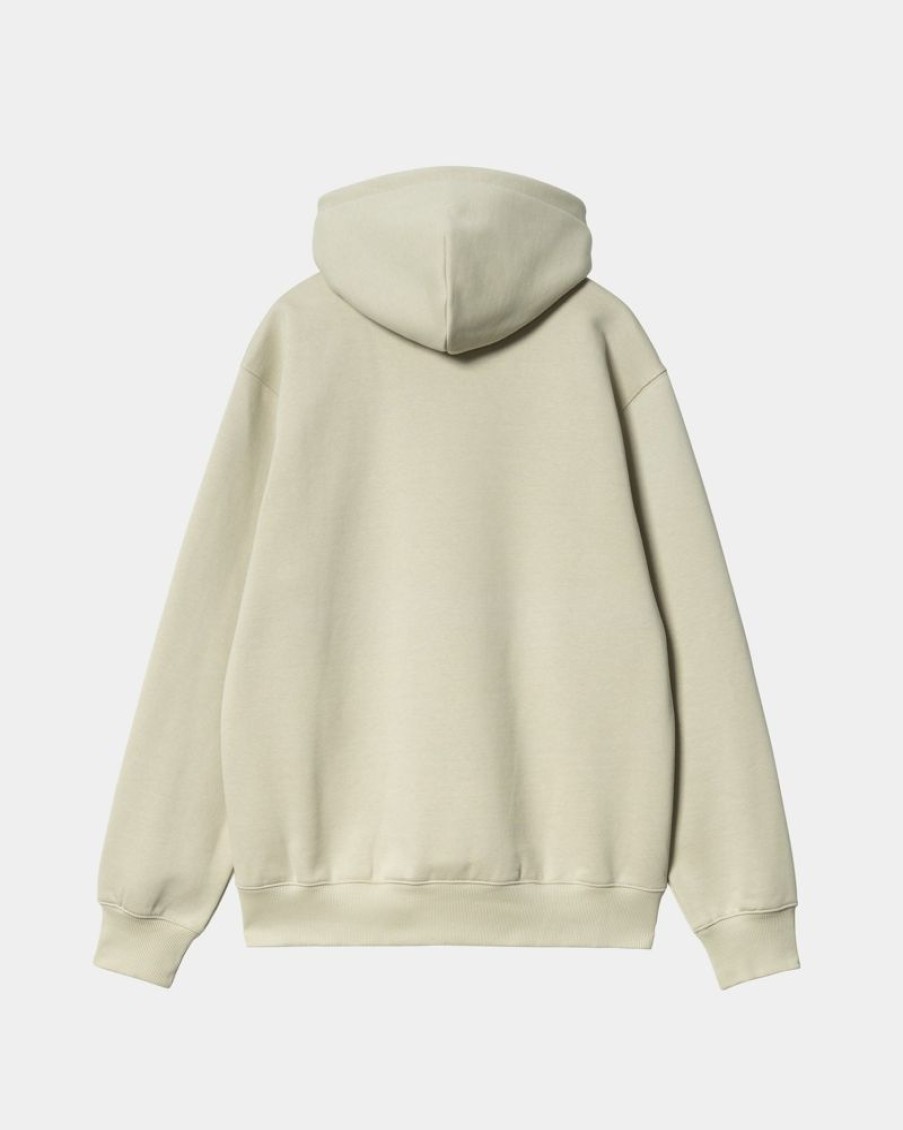 Maend Carhartt WIP | Carhartt Sweatshirt Med Haette | Beryl / Sorrent