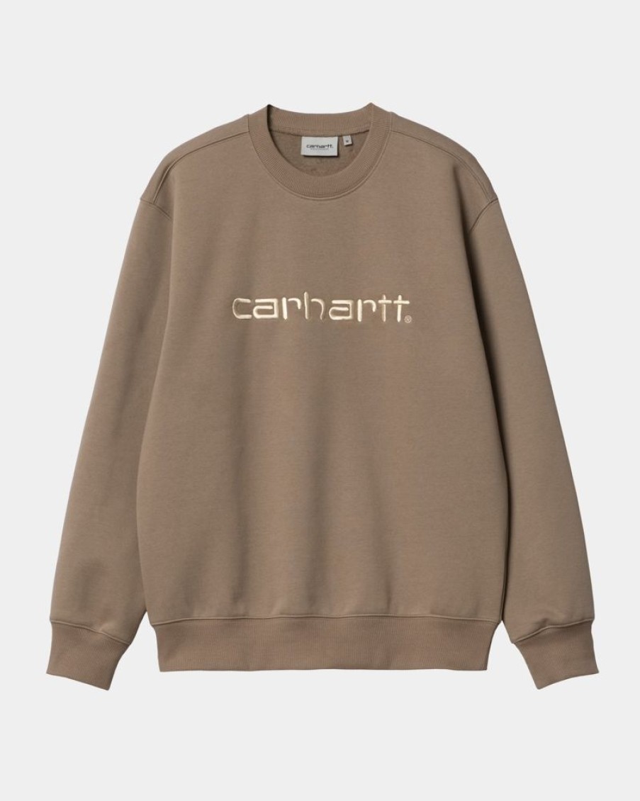 Maend Carhartt WIP | Carhartt Sweatshirt | Gren / Rattan