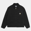 Maend Carhartt WIP | Og Detroit Jacket (Vinter) | Sort (Aeldet Laerred)