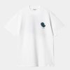 Maend Carhartt WIP | Diagram C T-Shirt | Hvid